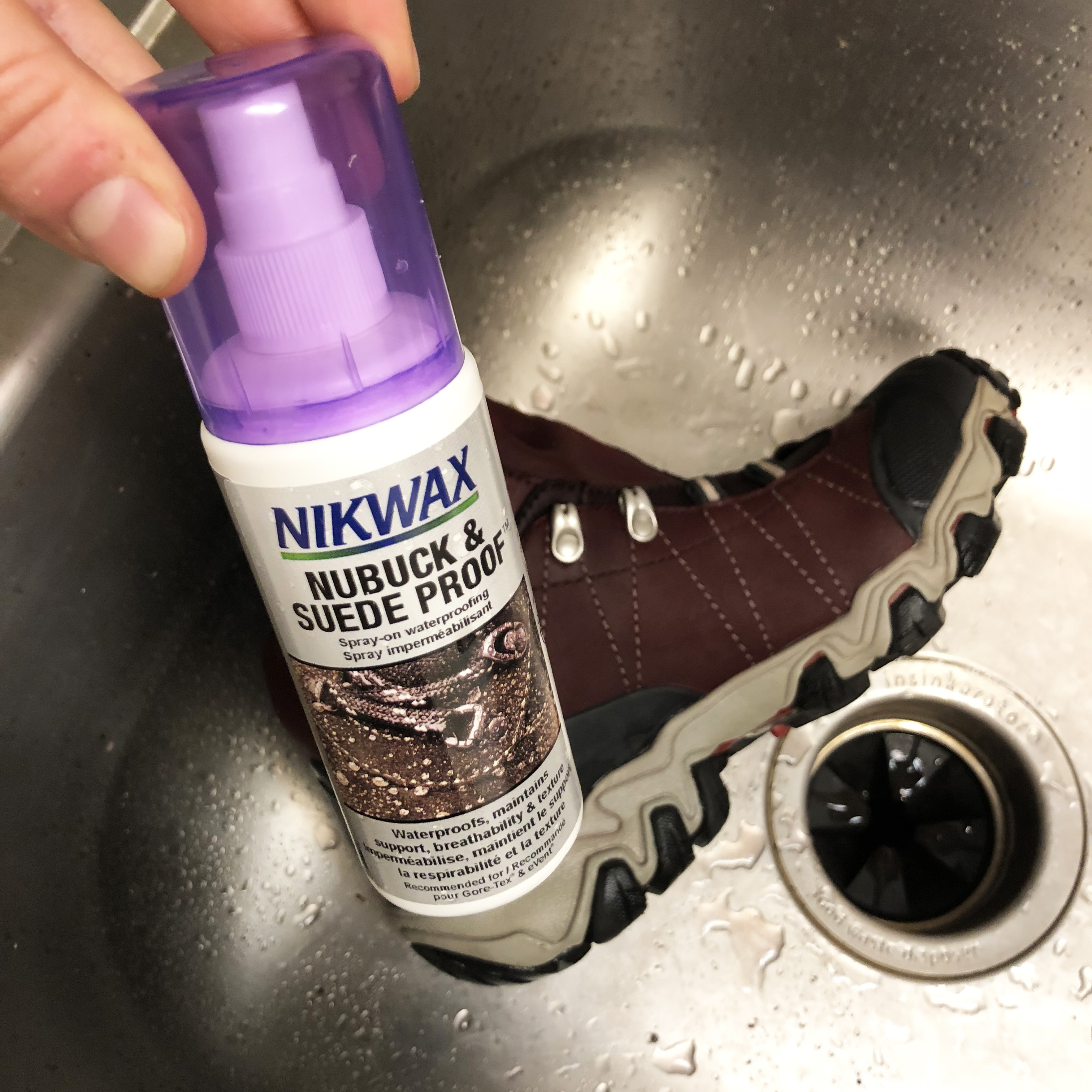 nikwax nubuck & suede proof waterproofing