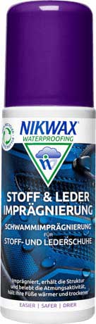 NIKWAX Imprägnierungs-Spray Stoff und Leder Schuhe