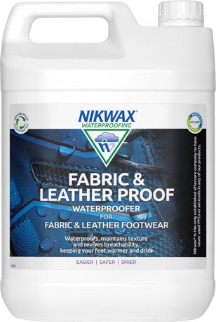 Nikwax Nikwax Fabric & Leather Waterproofing Spray – TerraLuv